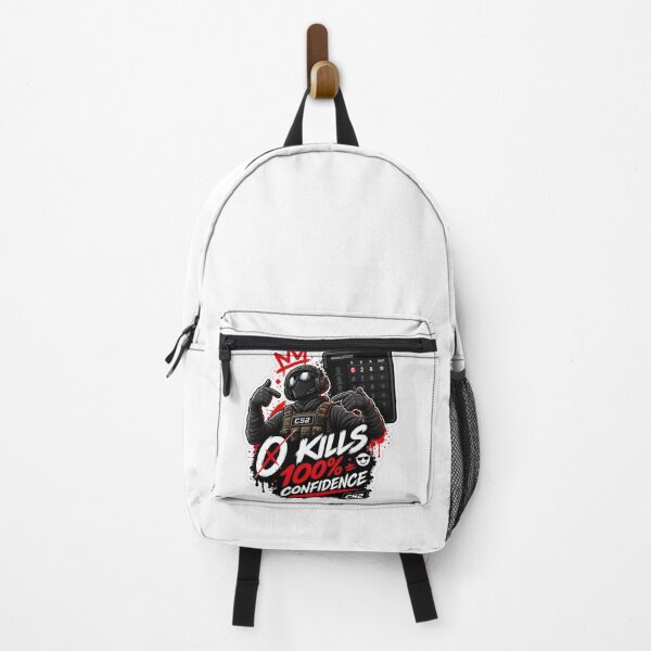 Item preview, 0 Kills 100% Confidence – Funny CS2 Gaming Sticker designed and sold by Lumvero.