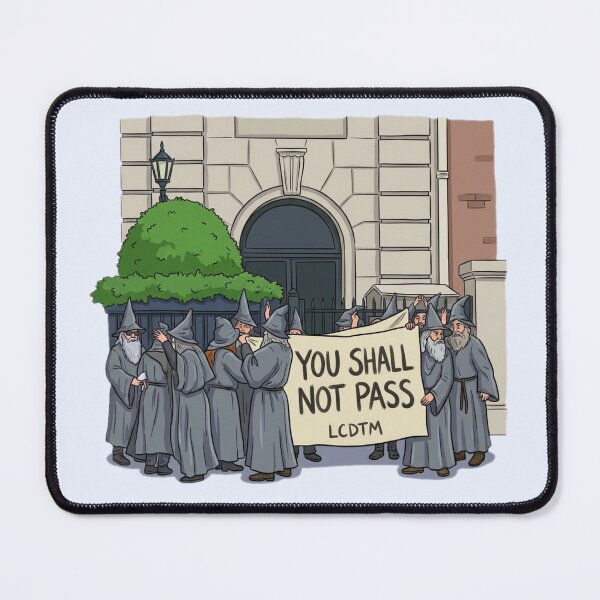 Item preview, You Shall Not Pass designed and sold by AlbicelesteCF.