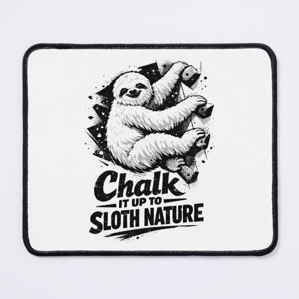Artikelvorschau, Bouldern Faultier: Chalk it up to sloth nature entworfen und verkauft von Pineapple-Tree.