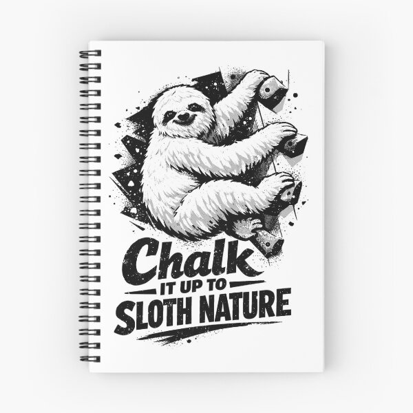 Artikelvorschau, Bouldern Faultier: Chalk it up to sloth nature entworfen und verkauft von Pineapple-Tree.