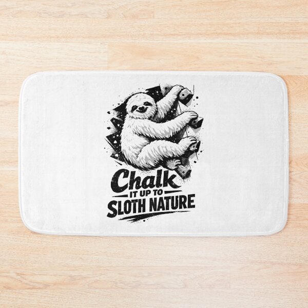 Artikelvorschau, Bouldern Faultier: Chalk it up to sloth nature entworfen und verkauft von Pineapple-Tree.