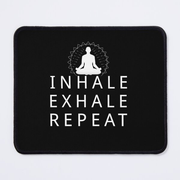 Item preview, Inhale Exhale Repeat Yoga Meditation Mindfulness designed and sold by teeperfect.