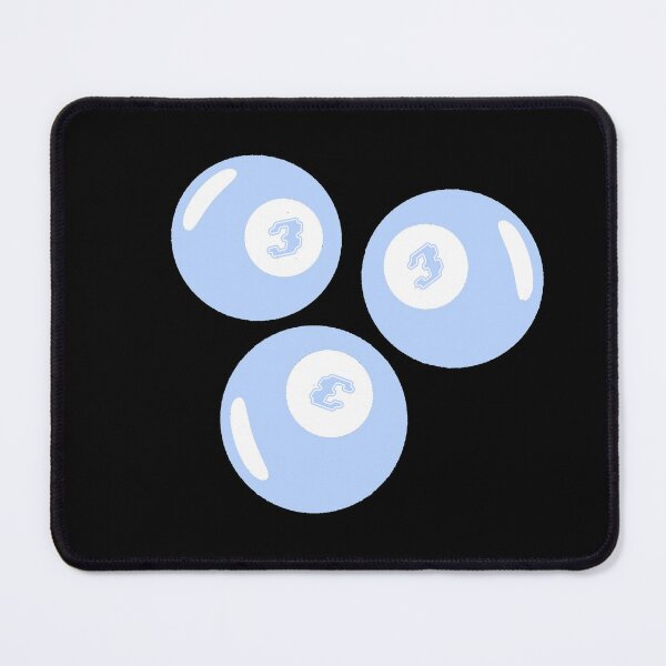 Item preview, Lucky Number 333 Baby Blue Balls designed and sold by CamilasPrints.