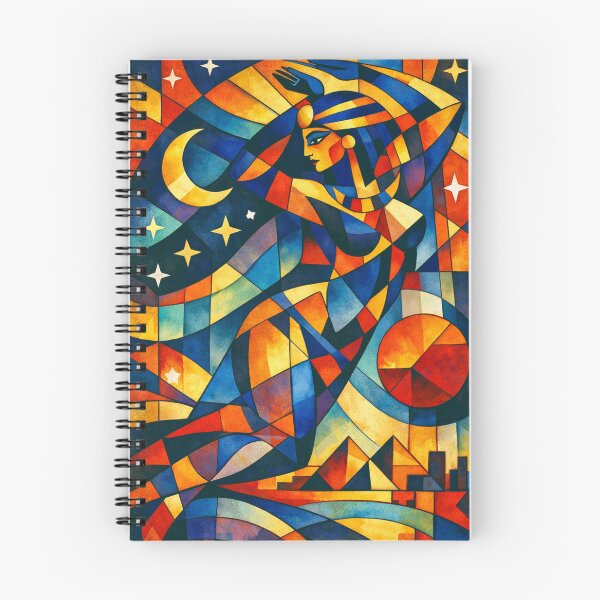 Item preview, Nut – Egyptian Goddess of the Sky illustration designed and sold by GalleryKauffeld.
