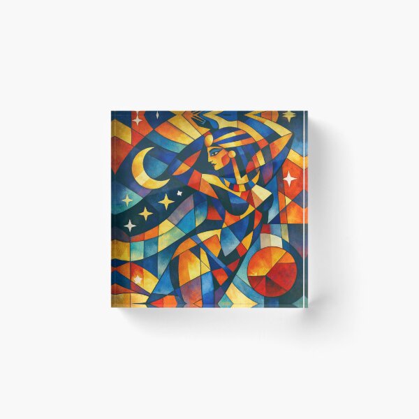 Item preview, Nut – Egyptian Goddess of the Sky illustration designed and sold by GalleryKauffeld.