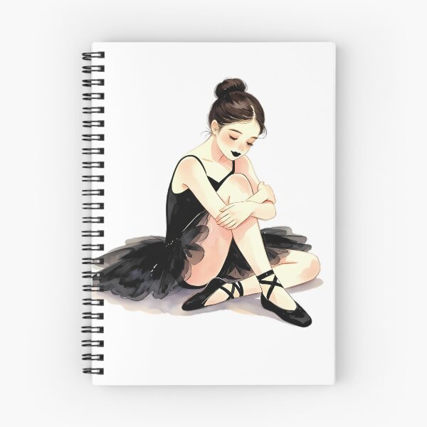 Item preview, Solitary Black Ballerina in Quiet Reflection designed and sold by Bondingbonding.