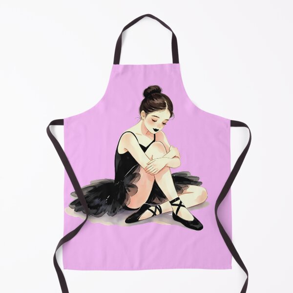 Item preview, Solitary Black Ballerina in Quiet Reflection designed and sold by Bondingbonding.