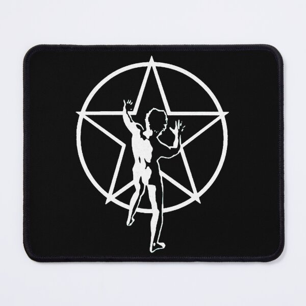 Item preview, Starman Silhouette White Pentagram Logo designed and sold by reetwarnic.