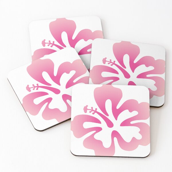 Item preview, Light pink gradient y2k hibiscus flower designed and sold by RosesAndThornsss.