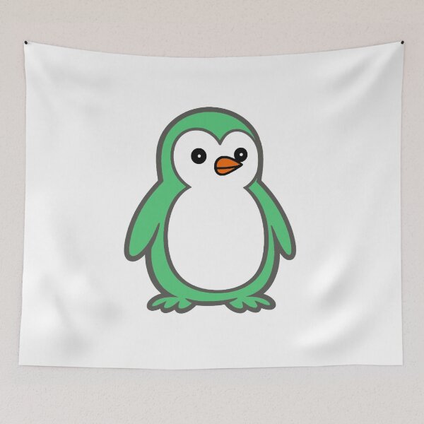 Item preview, Cute Minimalist Penguin | Clean Vector Mascot Design designed and sold by Pippo-Penguin.
