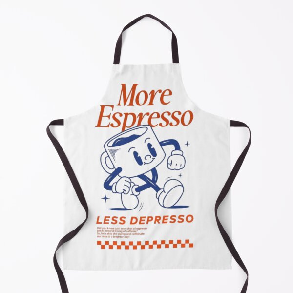 Item preview, More Espresso, Less Depresso – Coffee Motivation Poster designed and sold by WATEKE.