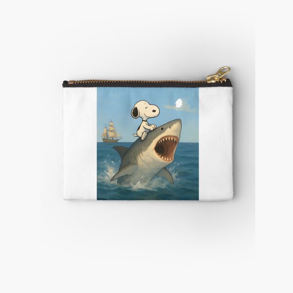 Item preview, Snoopy Riding Shark M | Limited Edition designed and sold by CoBBoDEsiGN.