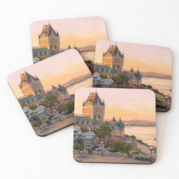 Item preview, Château Frontenac Above the St. Lawrence designed and sold by RedPeaStudio.