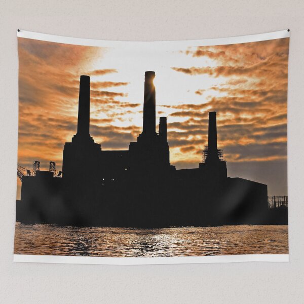 Item preview, Battersea Power Station Sunset London designed and sold by AndyEvansPhotos.