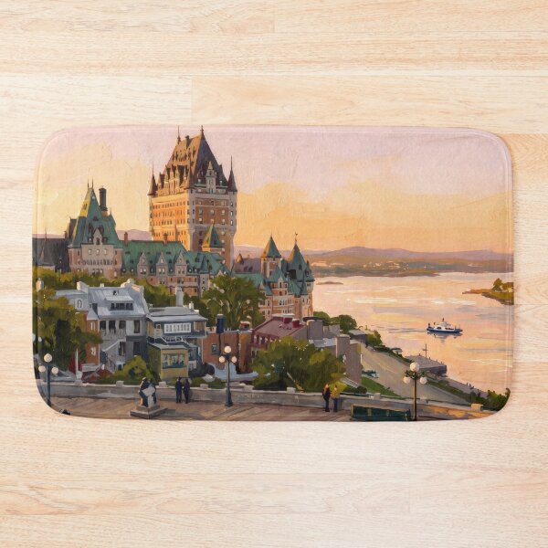 Item preview, Château Frontenac Above the St. Lawrence designed and sold by RedPeaStudio.