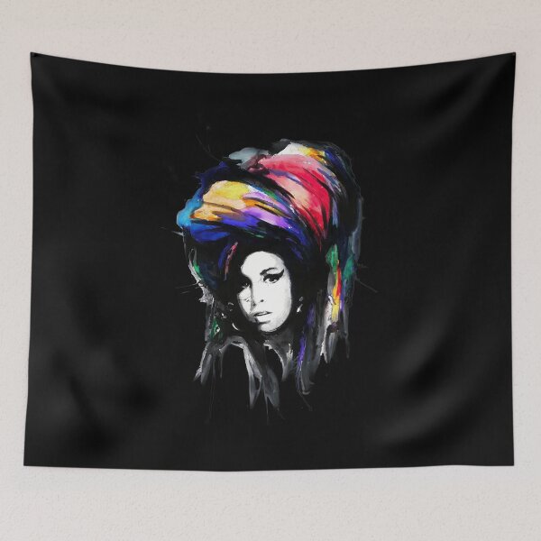 Item preview, Amy Winehouse Watercolor Portrait designed and sold by FernCora.