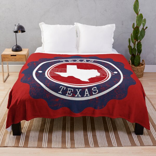 Item preview, Texas Vintage Scalloped Badge Red White Blue State designed and sold by chaaval.