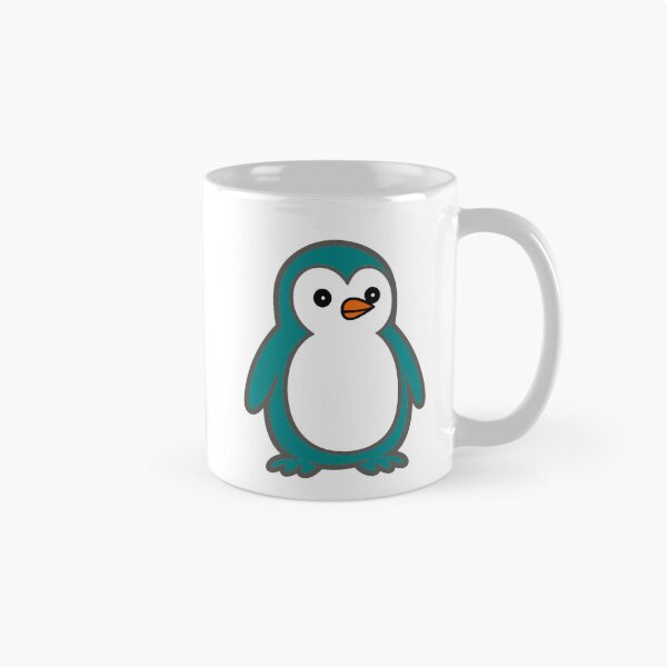 Item preview, Cute Minimalist Penguin | Clean Vector Mascot Design designed and sold by Pippo-Penguin.