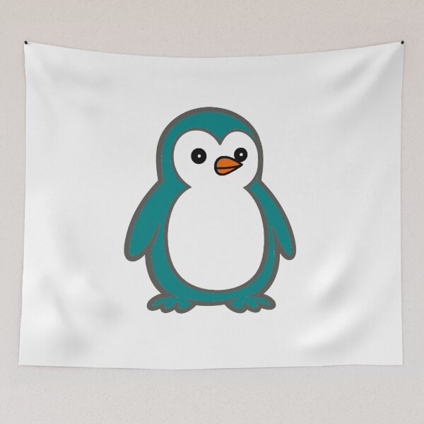 Item preview, Cute Minimalist Penguin | Clean Vector Mascot Design designed and sold by Pippo-Penguin.