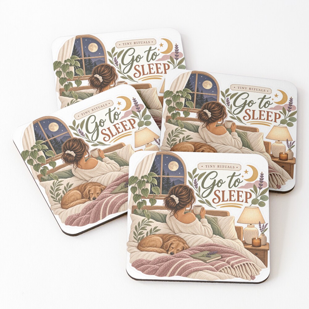 Item preview, Coasters (Set of 4) designed and sold by ChicClicker.