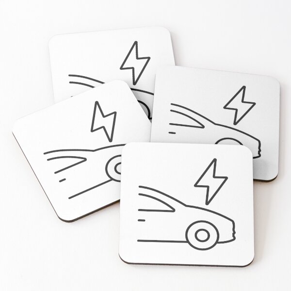 Item preview, Electric Car Charging Line Icon designed and sold by VectorForge Studio.