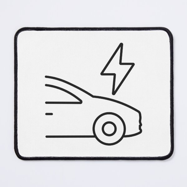 Item preview, Electric Car Charging Line Icon designed and sold by VectorForge Studio.
