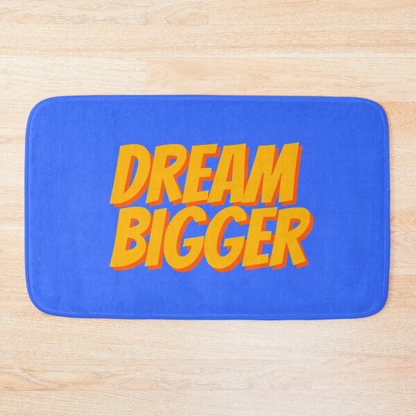 Item preview, Dream Bigger Motivational Inspirational Quote designed and sold by jianina-alondra.