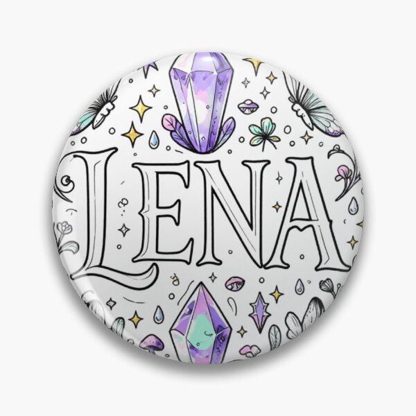 Item preview, Lena Name Meaning Girls Birthday Gift designed and sold by Art3mis777.
