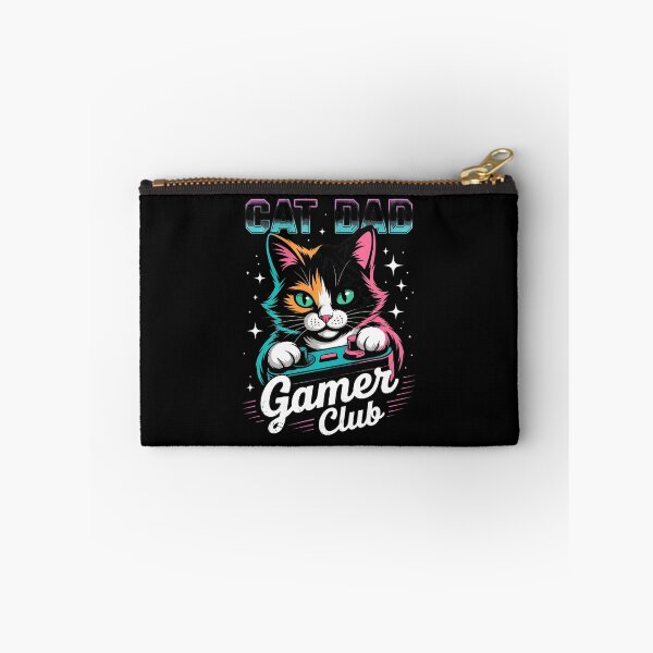Item preview, Cat Dad Gamer Club Retro Cat Controller designed and sold by OlyvieArt.