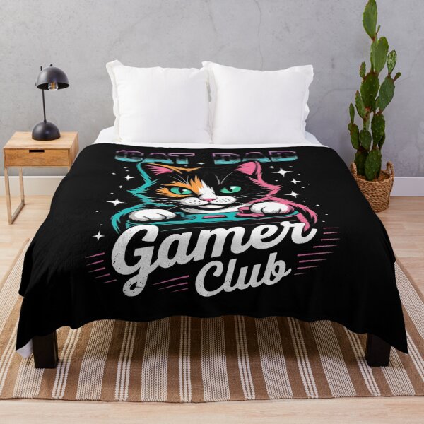Item preview, Cat Dad Gamer Club Retro Cat Controller designed and sold by OlyvieArt.