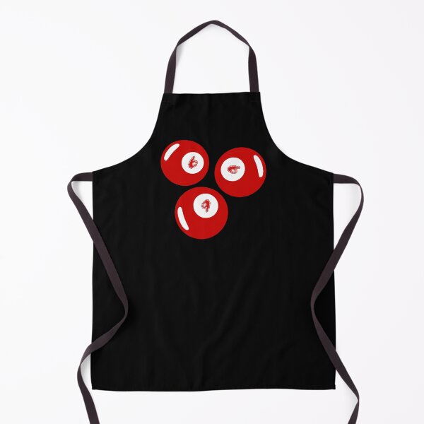 Item preview, Lucky Number 666 Vivid Red Balls designed and sold by CamilasPrints.