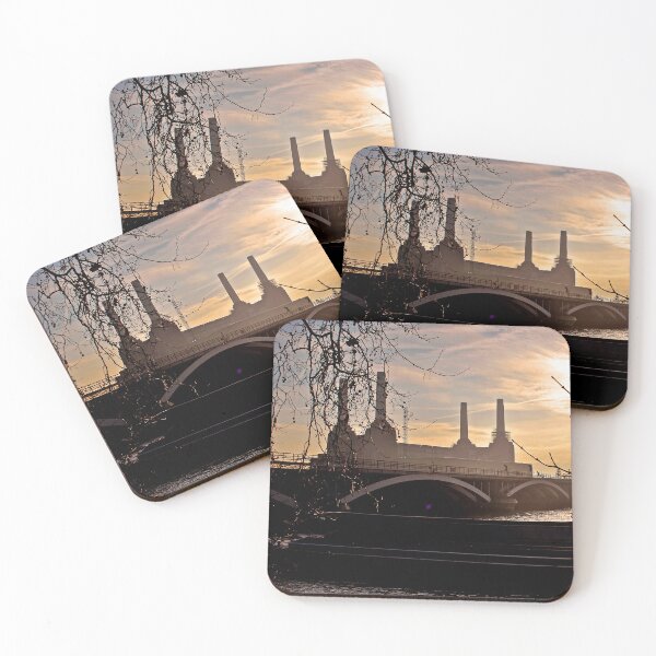Item preview, Battersea Power Station Grosvenor Bridge London designed and sold by AndyEvansPhotos.