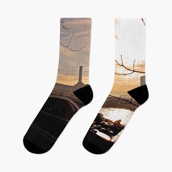 Item preview, Battersea Power Station Grosvenor Bridge London designed and sold by AndyEvansPhotos.
