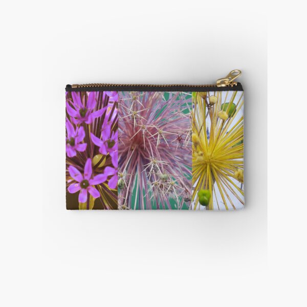 Item preview, Minimalist Allium Decorative Garlic Flower Macro Photography Collage designed and sold by JurateArt-DK.