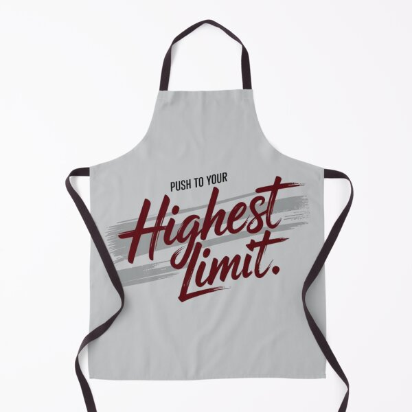 Item preview, Push to Your Highest Limit – Motivational Fitness & Success Quote designed and sold by RajDeals.