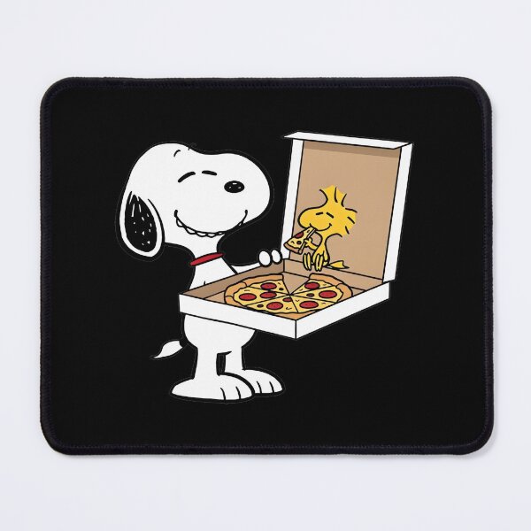 Item preview, Snoopy Serving Pizza To Woodstock Cute Peanuts Comic Art | ⭐⭐⭐⭐⭐ designed and sold by Anotherdoctor.