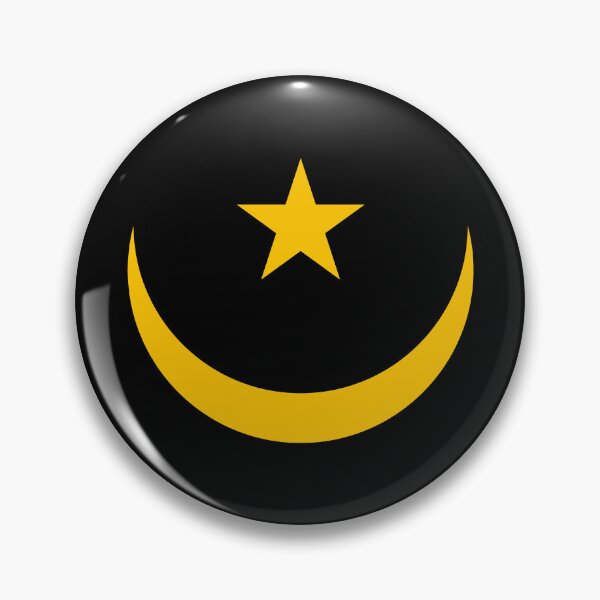 Item preview, Mauritania National Emblem MR designed and sold by shitpostee.
