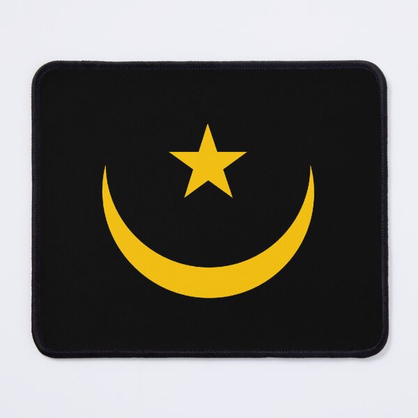 Item preview, Mauritania National Emblem MR designed and sold by shitpostee.