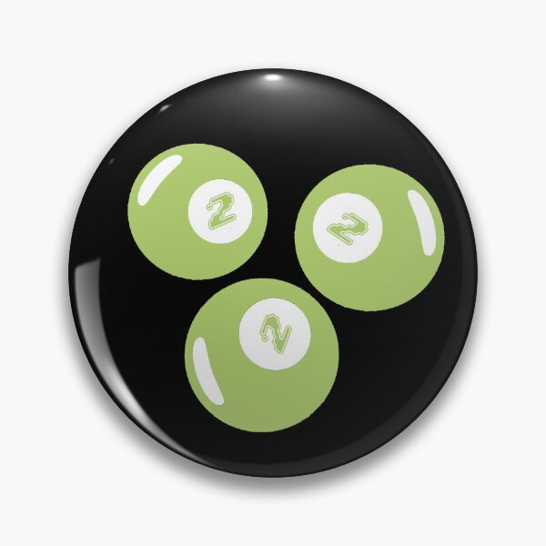 Item preview, Lucky Number 222 Olive Green Balls designed and sold by CamilasPrints.