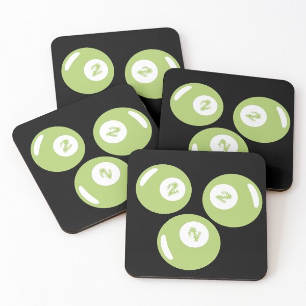 Item preview, Lucky Number 222 Olive Green Balls designed and sold by CamilasPrints.