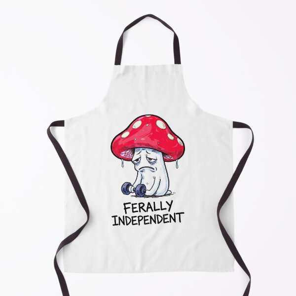 Item preview, ferally independent sad mushroom goblincore gym designed and sold by pieropiero.