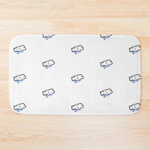 Item preview, Crying Bunny Listening to Music Illustration designed and sold by veraphina.