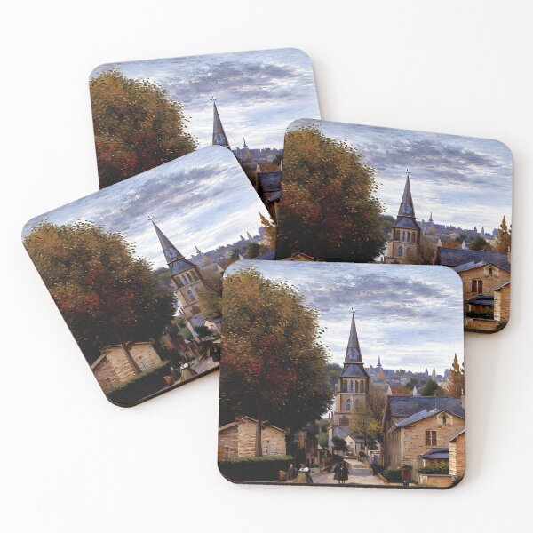 Item preview, Street in Sainte-Adresse designed and sold by artdesignsnow.