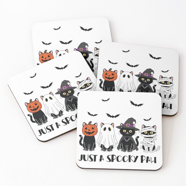 Item preview, Just A Spooky Paw Cute Halloween Black Cats in Costumes designed and sold by PMSNshop.
