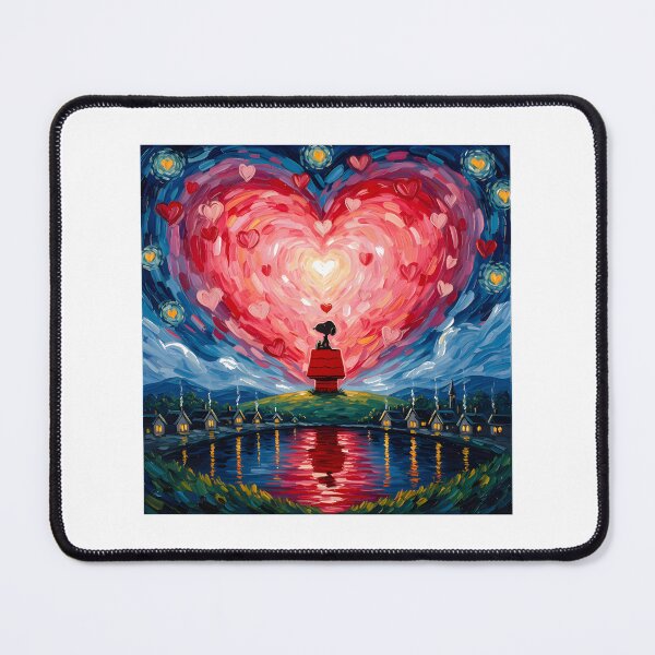 Item preview, Snoopy Starry Night Love Art Valentine M | Perfect Gift For You And Friends designed and sold by CoBBoDEsiGN.