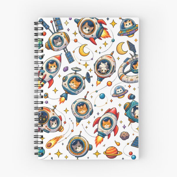 Item preview, space cats pattern designed and sold by alexrow.