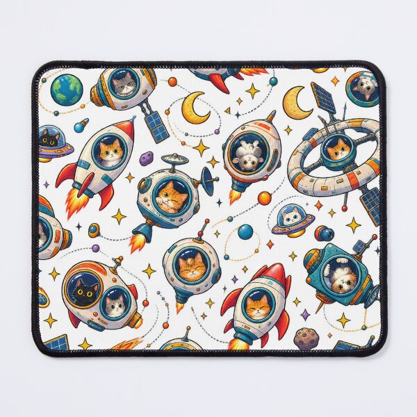 Item preview, space cats pattern designed and sold by alexrow.
