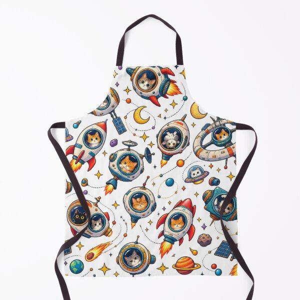 Item preview, space cats pattern designed and sold by alexrow.