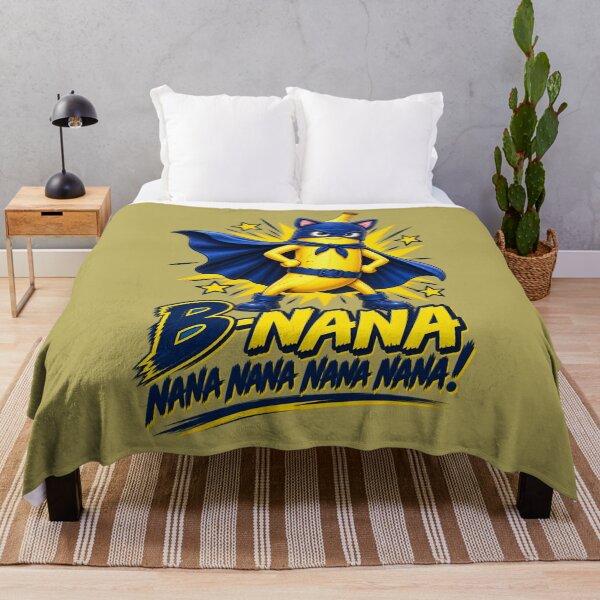 Item preview, B-NANA NANA NANA – Banana Superhero Kids Humor designed and sold by KissMy6 Industries.