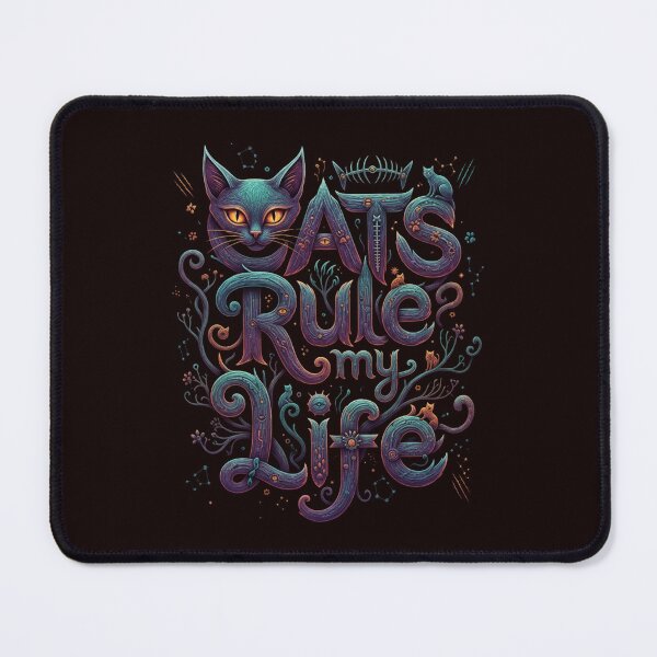 Item preview, Cats Rule My Life designed and sold by SkrabinhoArt.